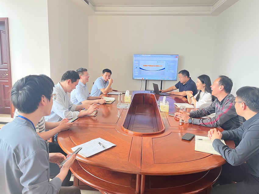 包河区委常委副书记刘登银一行莅临安徽恒峰g22走访调研